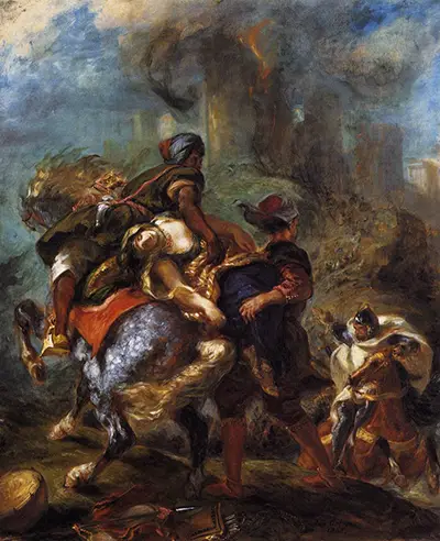 The Abduction of Rebecca Eugene Delacroix